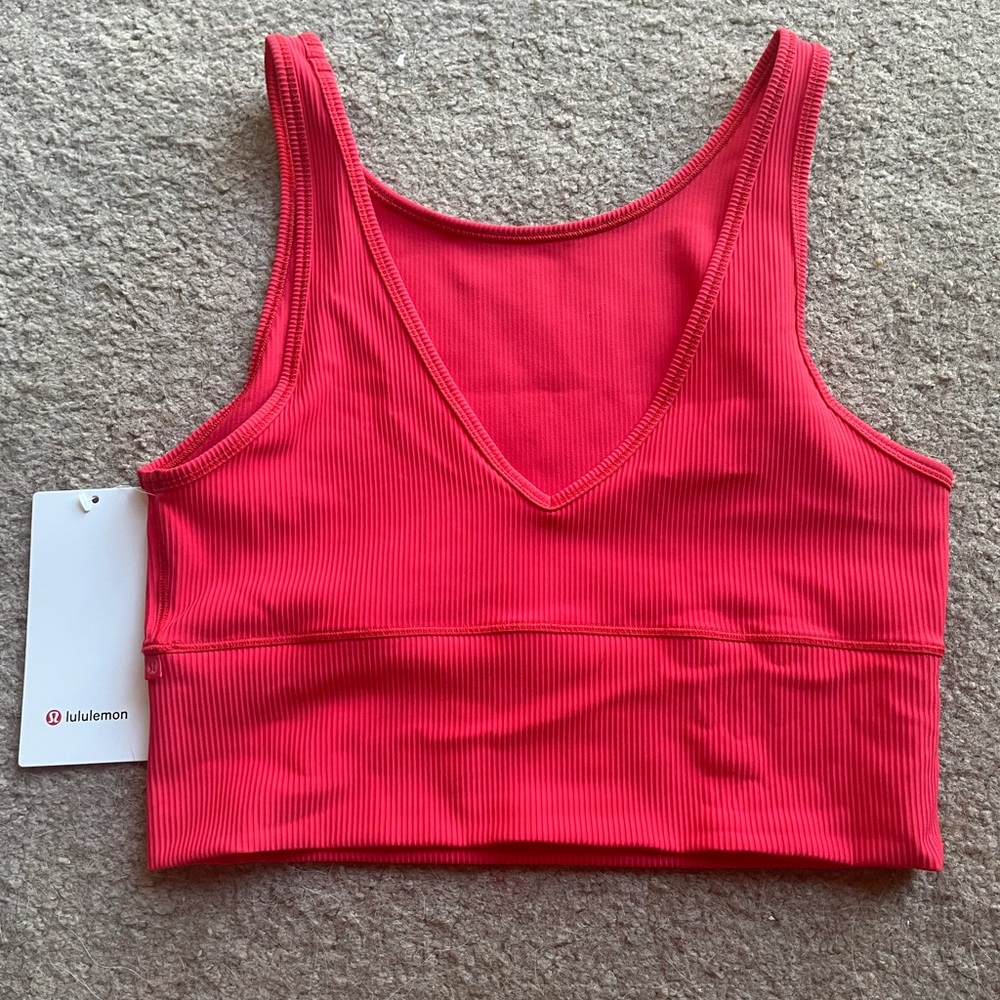 Lululemon Power Pivot Tank ( Love Red )